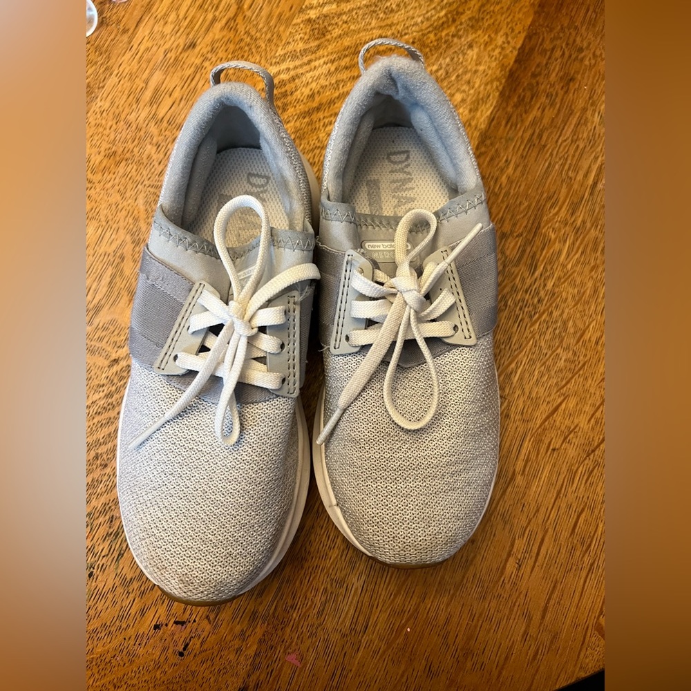 Kids new balance tie sneakers